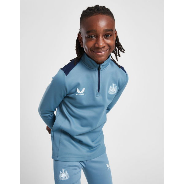 Castore Newcastle United FC 1/4 Zip Training Top Junior.