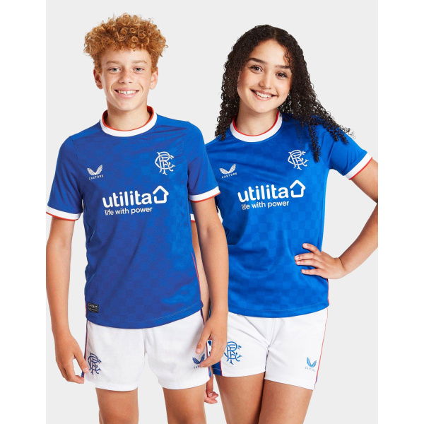 Castore Rangers FC 2022/23 Home Shirt Junior