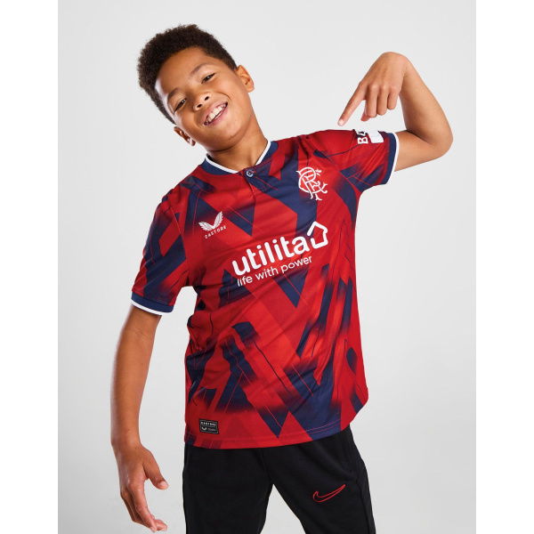 Castore Rangers FC 2023/24 Fourth Shirt Junior.