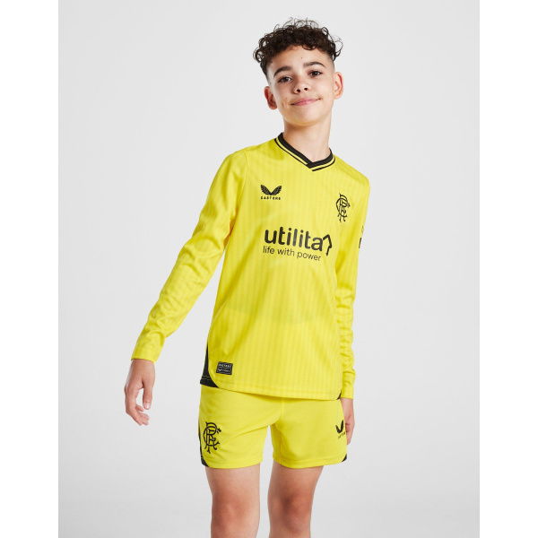 Castore Rangers FC 2023/24 Goalkeeper Home Shorts - Junior.