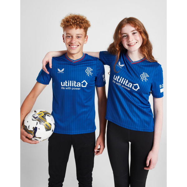 Castore Rangers FC 2023/24 Home Shirt - Junior.