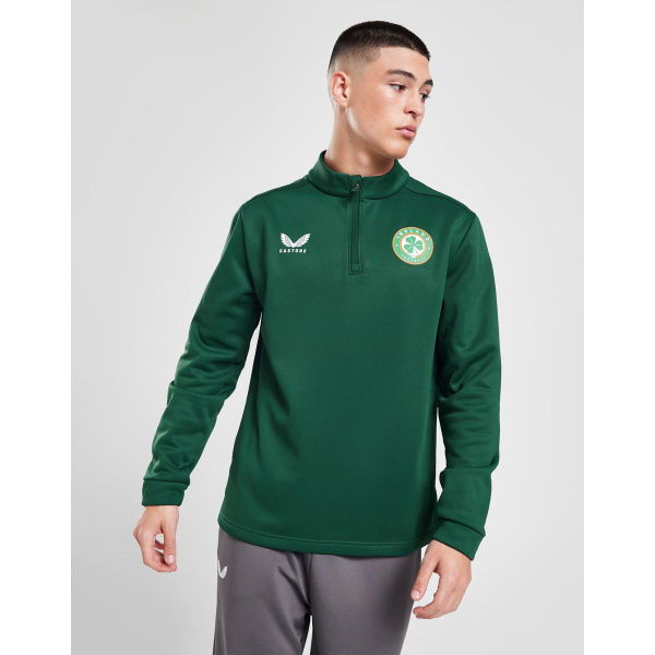 Castore Republic Of Ireland Training 1/4 Zip Top