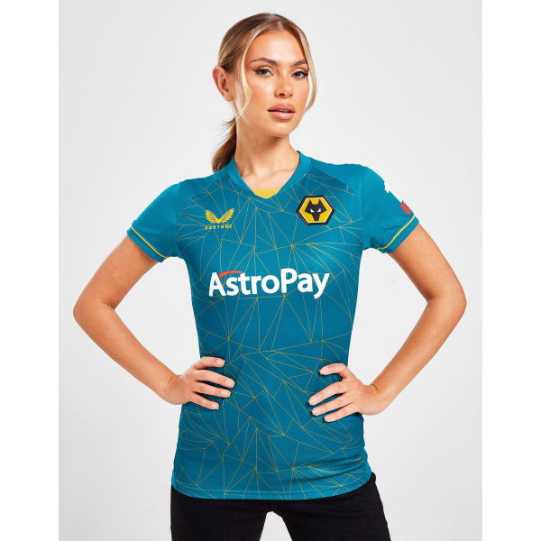 Castore Wolverhampton Wanderers 2022/23 Away Shirt Womens.