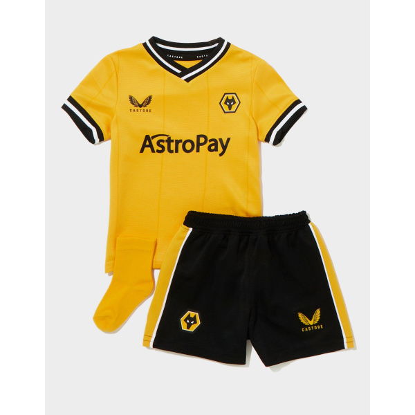 Castore Wolverhampton Wanderers FC 2023/24 Home Kit Infant.