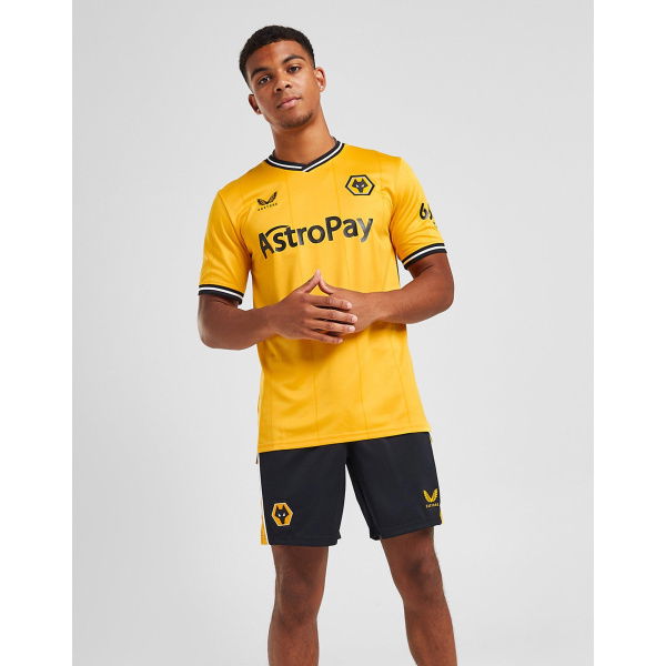 Castore Wolverhampton Wanderers FC 2023/24 Home Shorts.