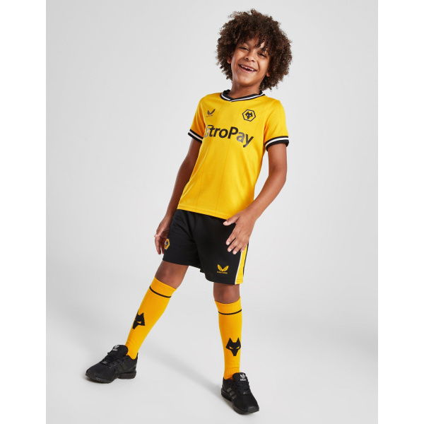 Castore Wolverhampton Wanderers FC 23/24 Home Kit Children.