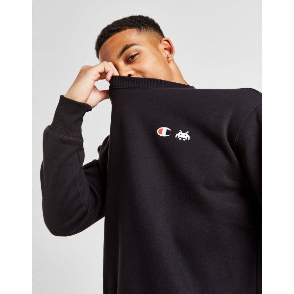 Champion Space Invaders Crew Sweatshirt