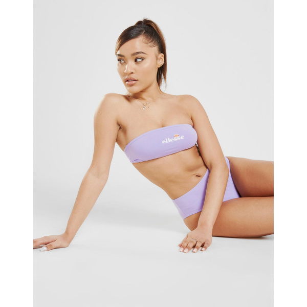 Ellesse Logo Bandeau Bikini Top