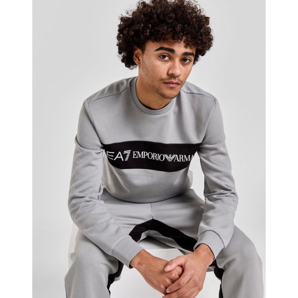 Emporio Armani EA7 Colour Block Crew Sweatshirt