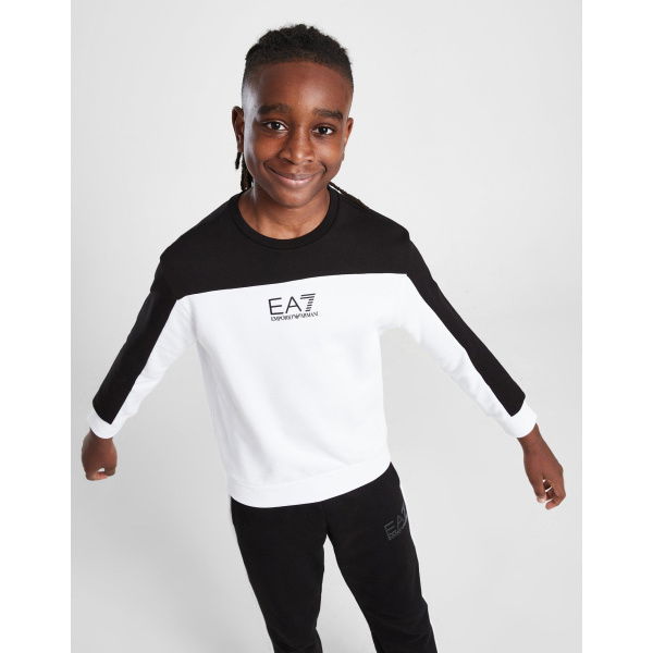 Emporio Armani EA7 Cut & Sew Crew Sweatshirt Junior