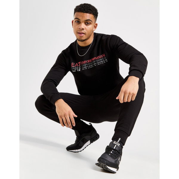 Emporio Armani EA7 Fade Crew Tracksuit