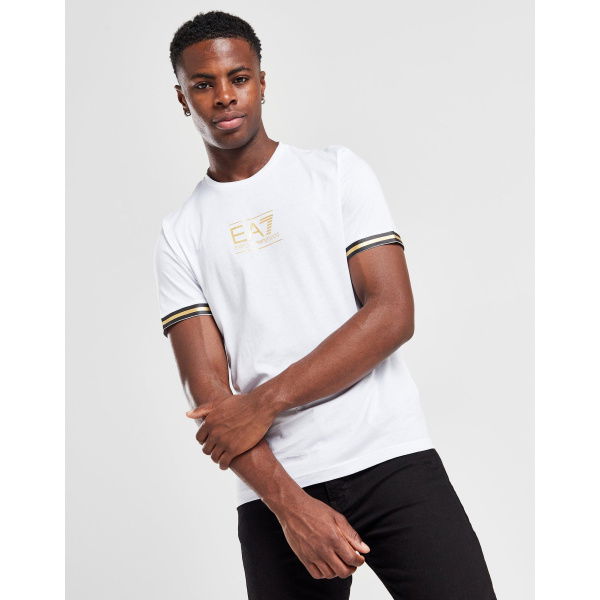 Emporio Armani EA7 Gold Logo T-Shirt