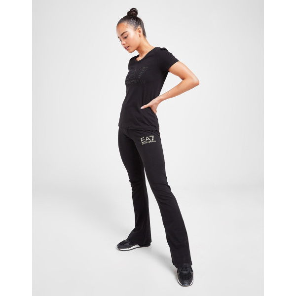 Emporio Armani EA7 High Waist Flare Pants