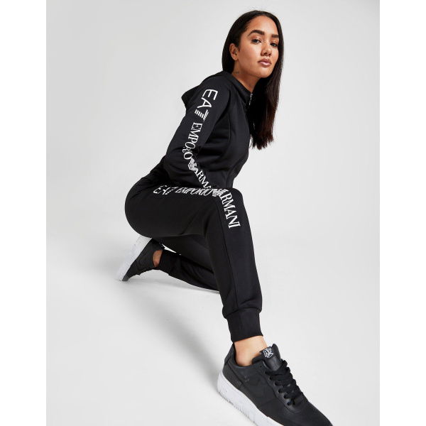 Emporio Armani EA7 Logo Poly Hooded Tracksuit