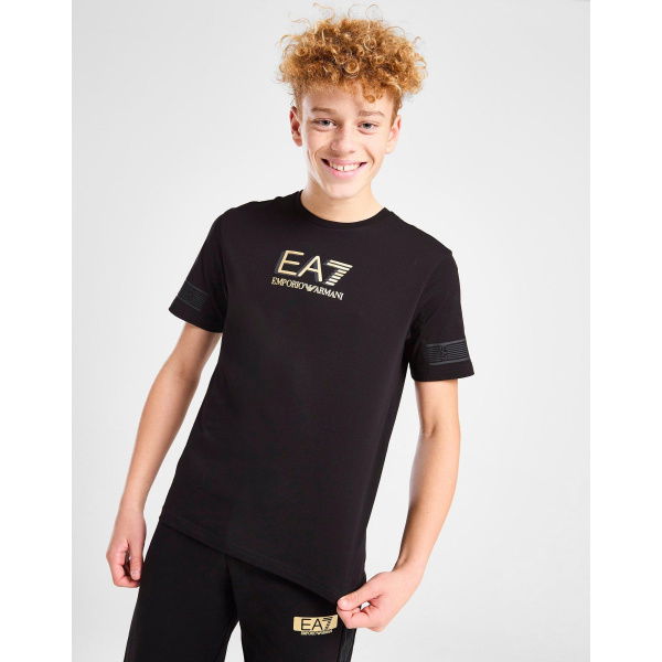 Emporio Armani EA7 Seven Lines Gold T-Shirt Junior