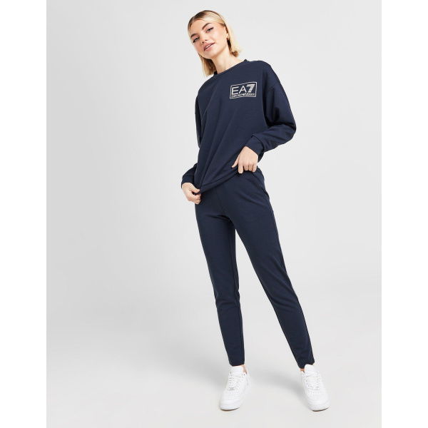 Emporio Armani EA7 Sparkle Box Logo Sweatshirt/Leggings Set