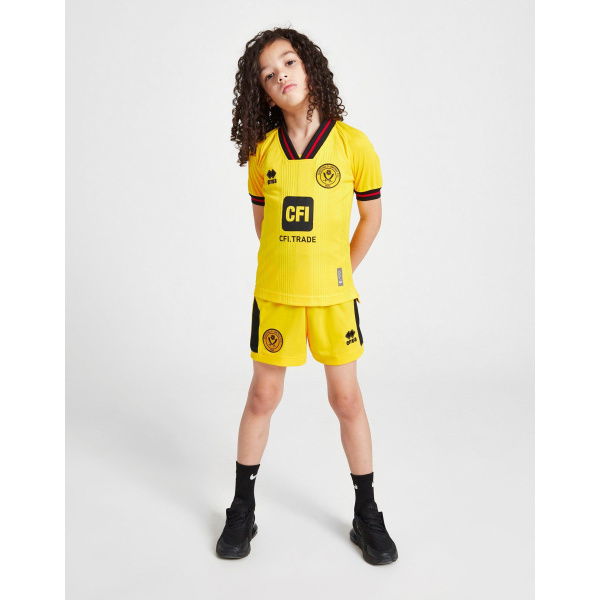 Errea Sheffield United FC 2023/24 Away Kit Children.