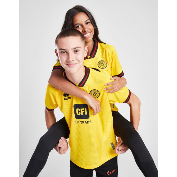 Errea Sheffield United FC 2023/24 Away Shirt Junior.