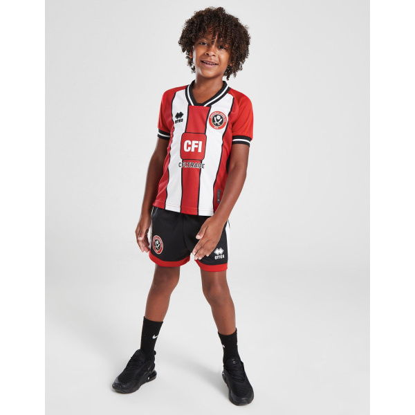 Errea Sheffield United FC 2023/24 Home Kit Children.