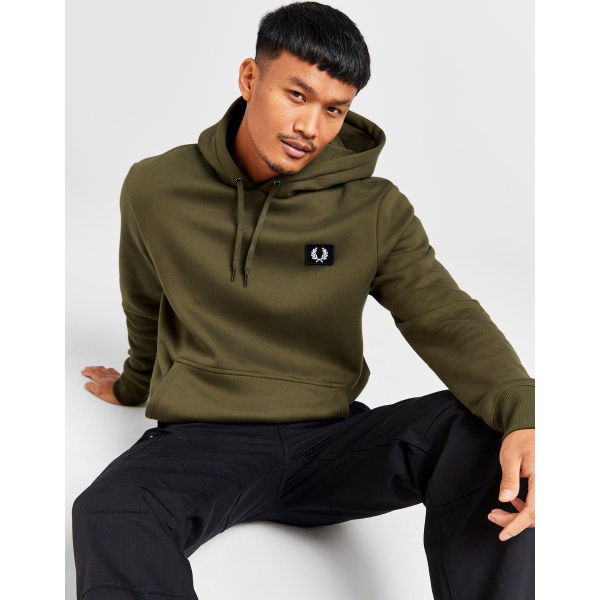 Fred Perry Badge Overhead Hoodie