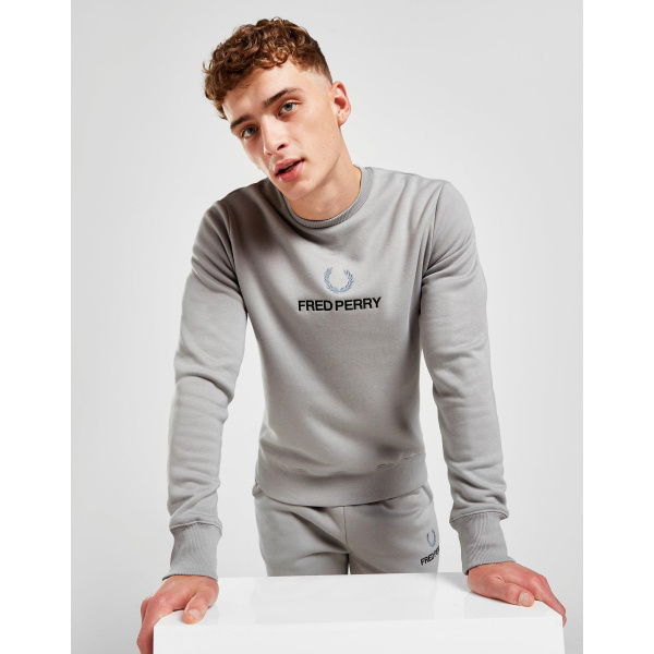 Fred Perry Global Stack Crew Sweatshirt