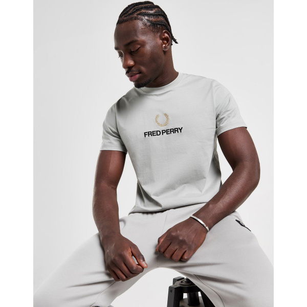 Fred Perry Global Stack Logo T-shirt