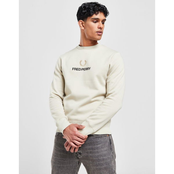 Fred Perry Stack Crew Sweatshirt