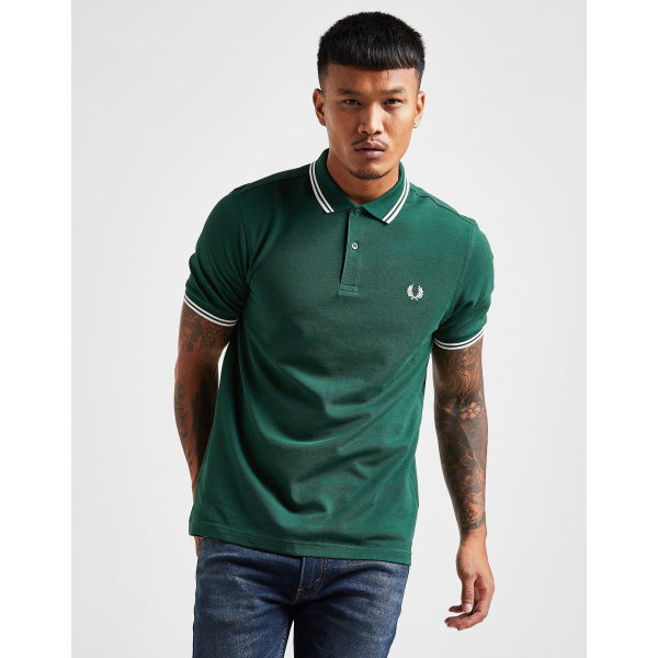 Fred Perry T Polo Twin Tip Wht/nvy/red