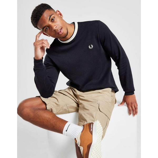 Fred Perry Tramline Long Sleeve T-Shirt