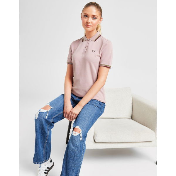 Fred Perry Twin Tipped Polo Shirt Womens