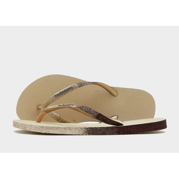 Havaianas Slim Sparkle Flip Flops Womens