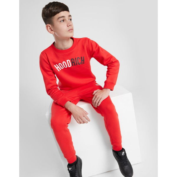 Hoodrich Enhance Crew Tracksuit Junior