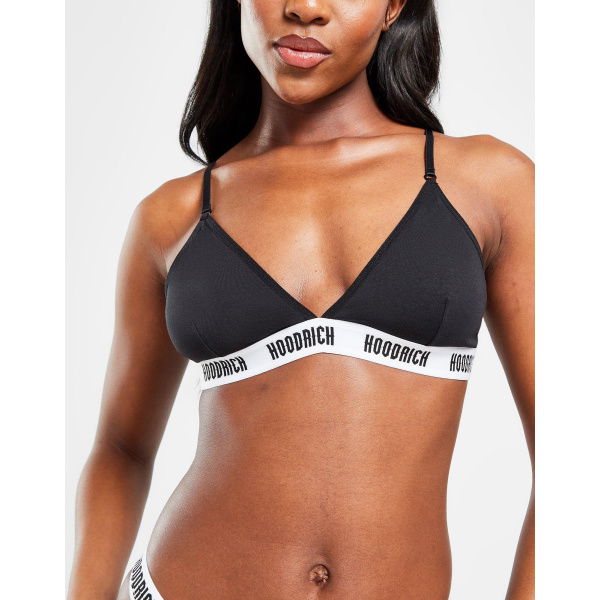 Hoodrich Logo Triangle Bralette