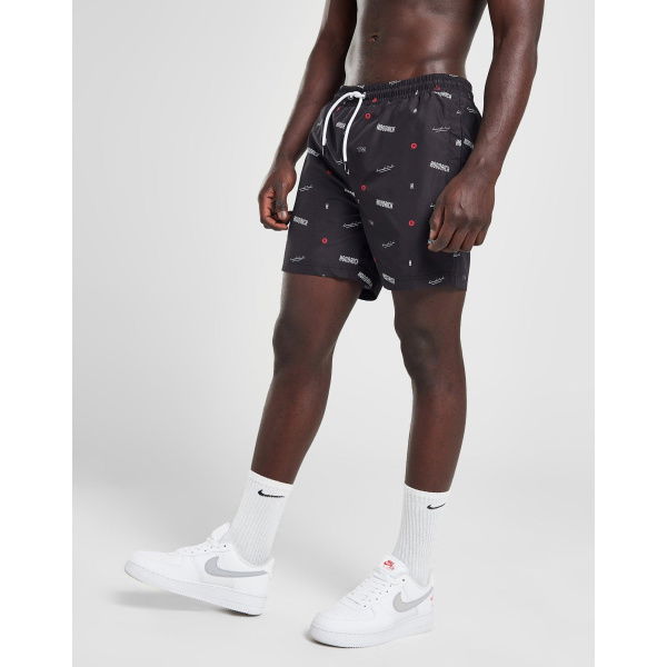 Hoodrich Repro All Over Print Swim Shorts