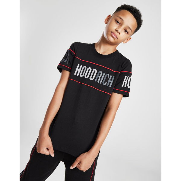 Hoodrich Resume Piped T-Shirt Junior