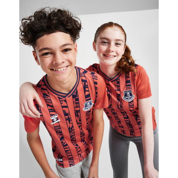 Hummel Everton FC 2023/24 Away Shirt Junior.