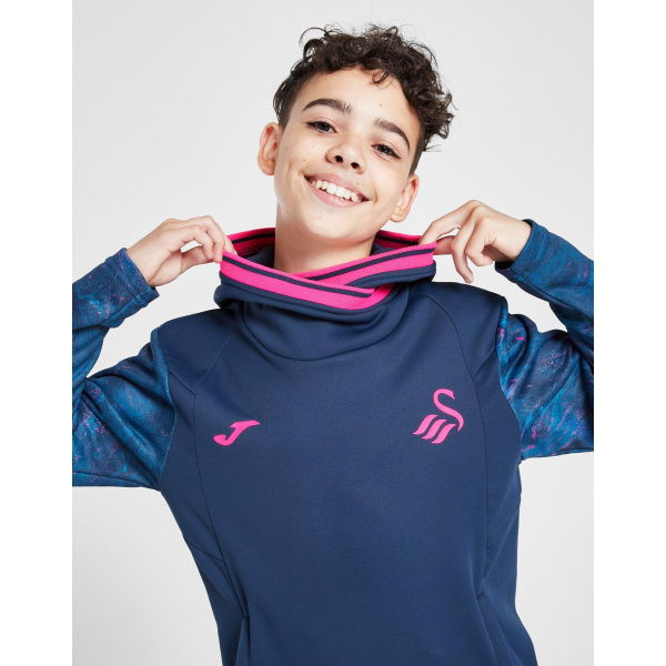 Joma Swansea City FC Travel Hoodie Junior