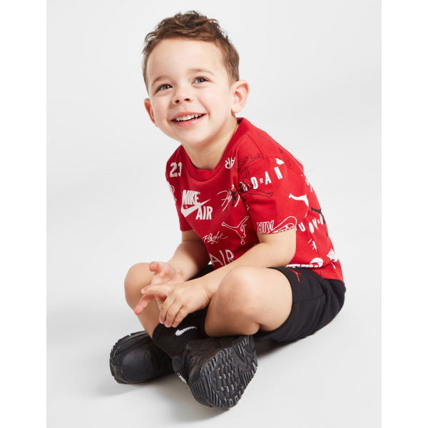 Jordan All-Over Print Mix T-Shirt/Shorts Set - Infant