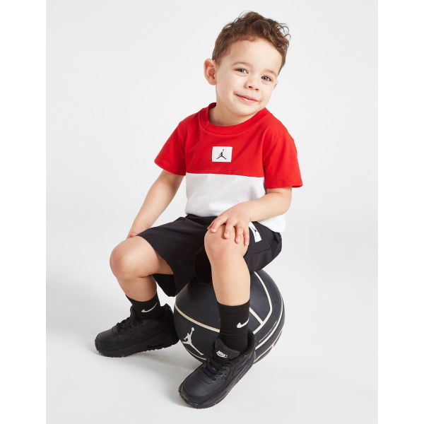 Jordan Colour Block Woven T-shirt/shorts Set Infant