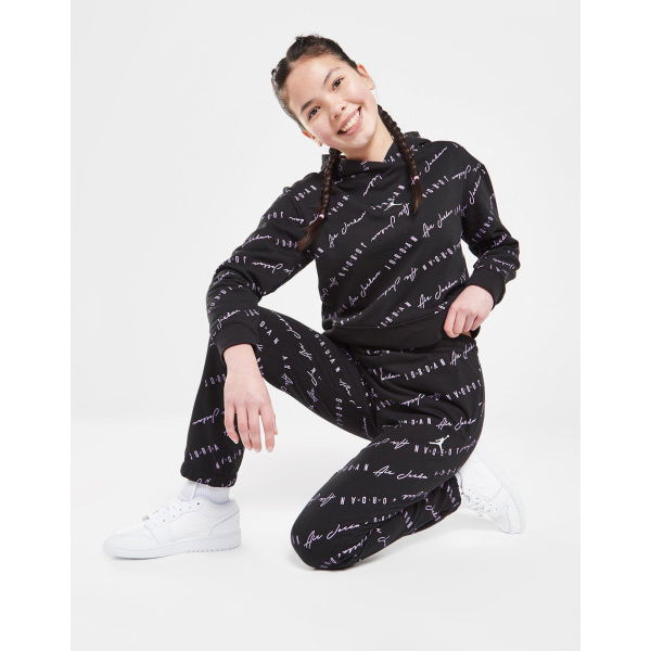 Jordan Girls Essential All Over Print Joggers Junior