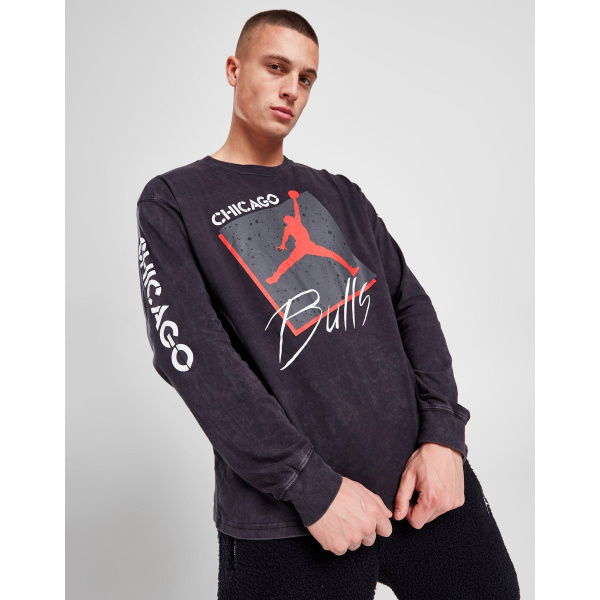 Jordan NBA Chicago Bulls Max90 Long Sleeve T-Shirt