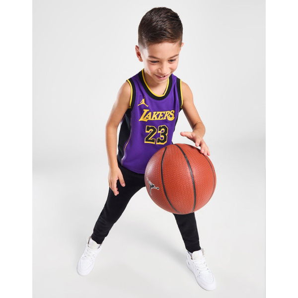 Jordan NBA LA Lakers James #23 Statement Jersey Children