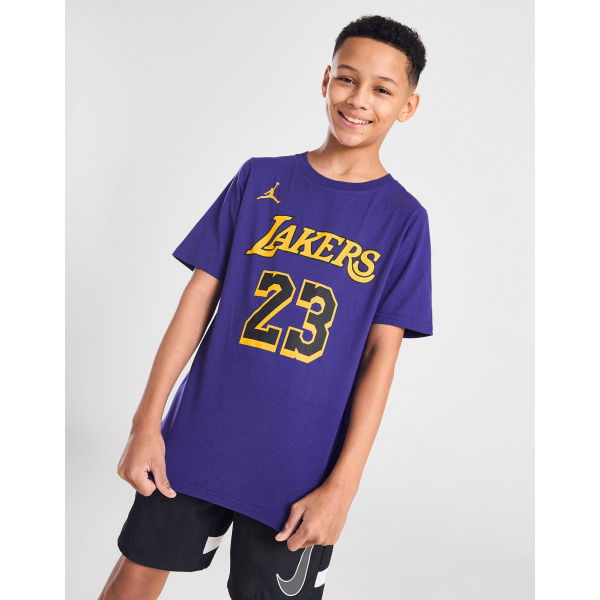 Jordan NBA LA Lakers James #23 T-Shirt Junior
