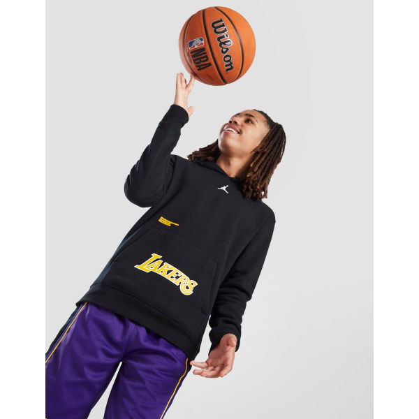 Jordan NBA LA Lakers Statement Pullover Hoodie Junior