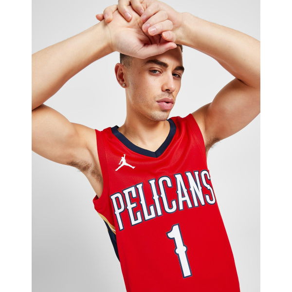 Jordan NBA New Orleans Pelicans Williamson #1 Jersey.