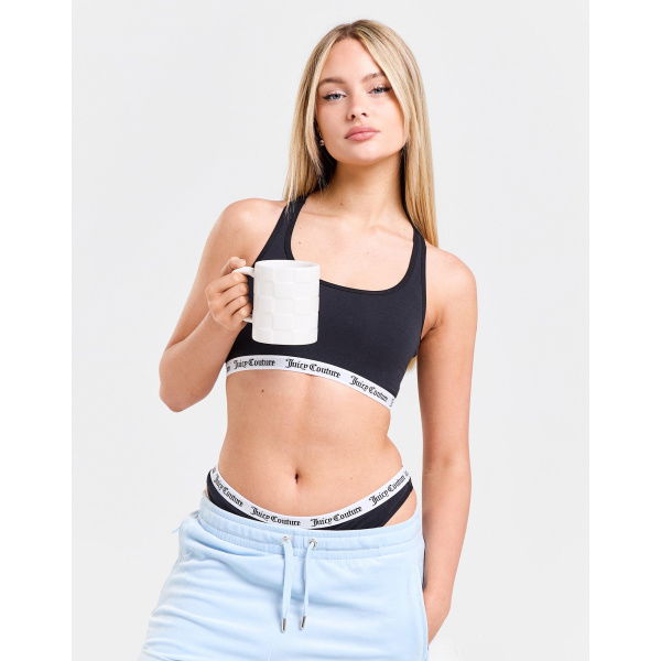 JUICY COUTURE Cotton Logo Bralette