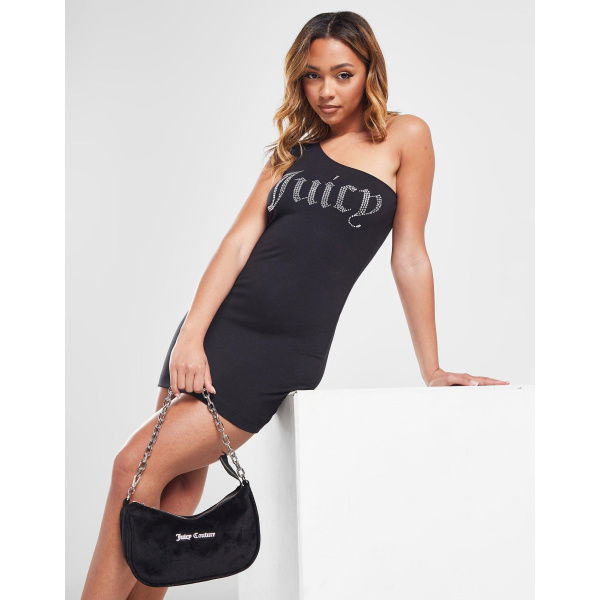 Juicy Couture Diamante One Shoulder Dress