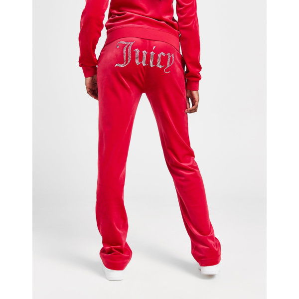 Juicy Couture Diamante Velour Track Pants