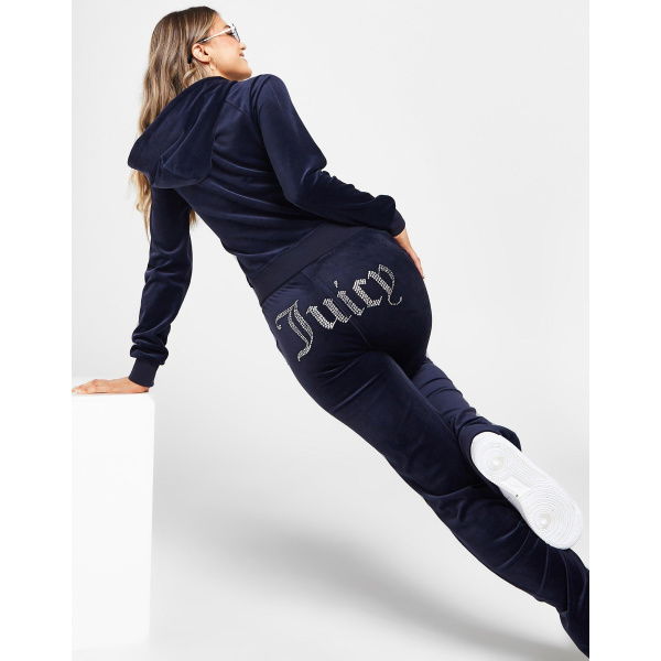 Juicy Couture Diamante Velour Track Pants