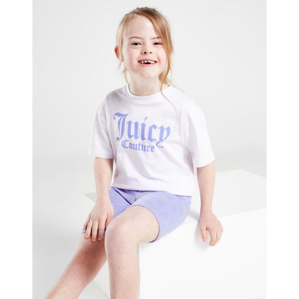 Juicy Couture Girls Boyfriend T-Shirt/Shorts Set Children